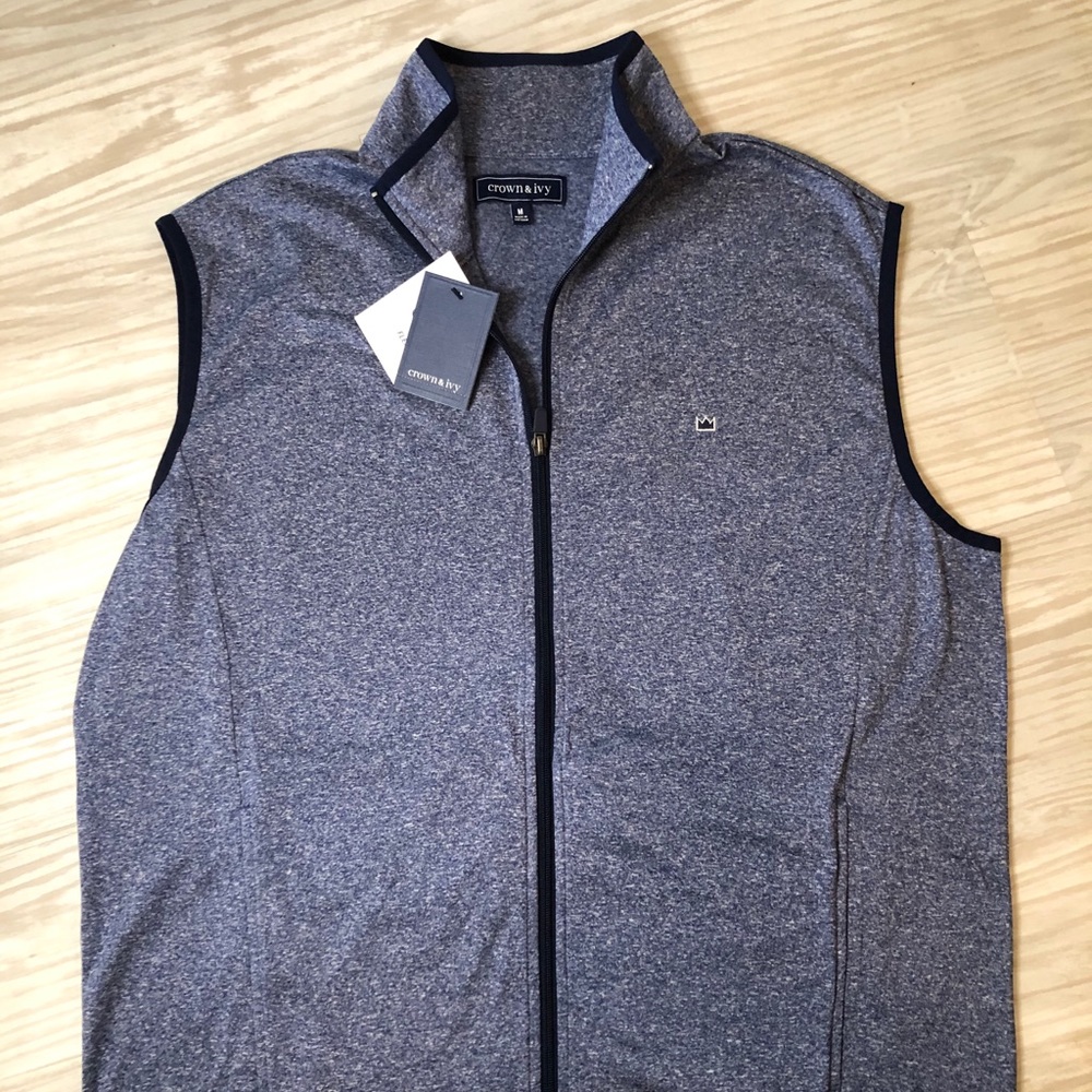 Crown & Ivy Men’s Performance Vest NWT